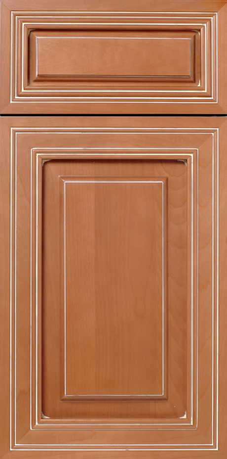 S127 CATALINA cabinet door with raised panel design.