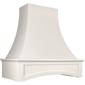 EDP2 ARCHED PANEL BASE Range Hood by Nieto Wood Design