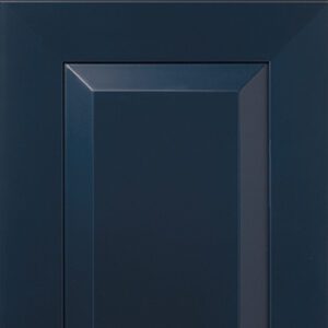 A close-up of a S109 PROXIMITY-colored, panelled door.