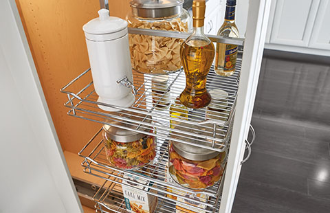 Effective storage area for all types of food items