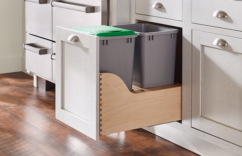 Waste storage cabinet designed beautifully