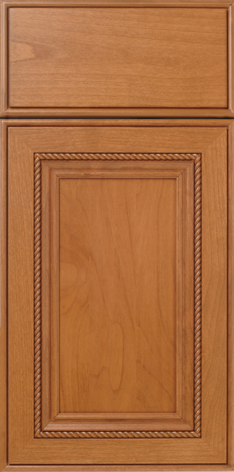 S139 WAKEFIELD cabinet door with a raised panel and rope trim detailing.