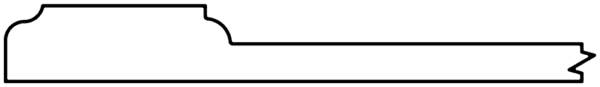 Outline of a S821 CONCORD pickup truck side view.