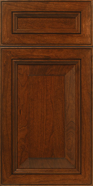 Elegant S915 BROOKLINE panel door with raised rectangular moulding.