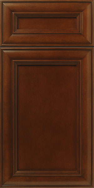 S917 CAROLINA cabinet door with raised panel design.