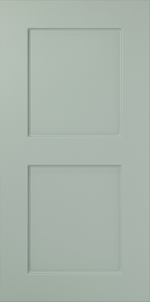 White S986 FAITH with two recessed panels.