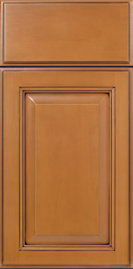 S210 QUINCY kitchen cabinet door with a raised panel design.