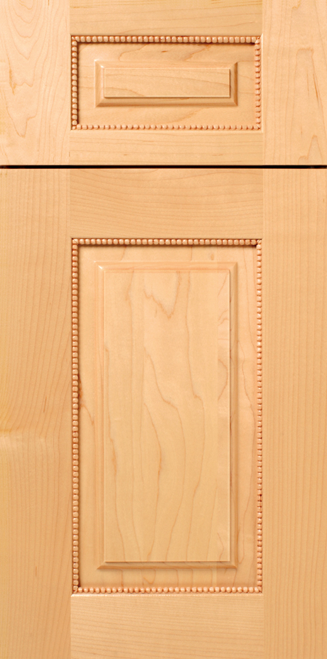 Close-up of a S234 CULTERVILLE cabinet door with bead detailing.