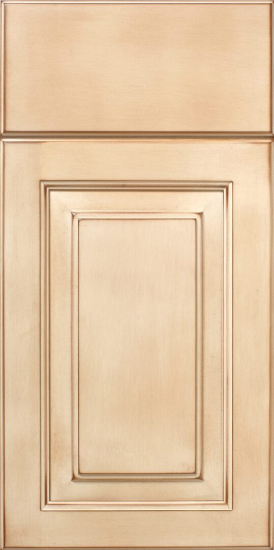 S552 LONGSHORE unfinished wooden cabinet door with a raised panel design.