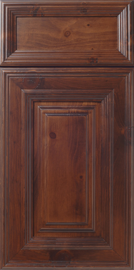 Close-up of a S590 BILTMORE door panel with detailed trim work.