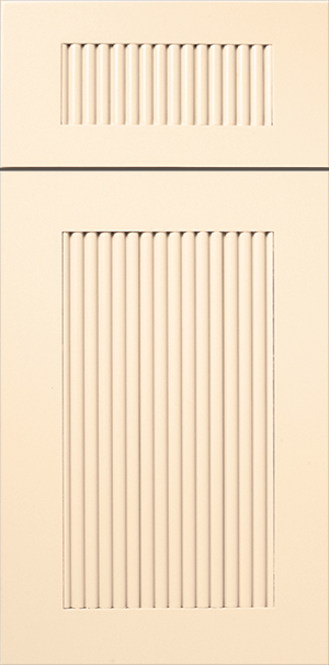 Vertical and horizontal S245 PALISADES wall panels in a beige color.