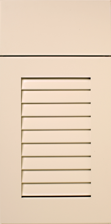 A close-up of a S246 EVENFLOW vent with horizontal slats on a beige wall.