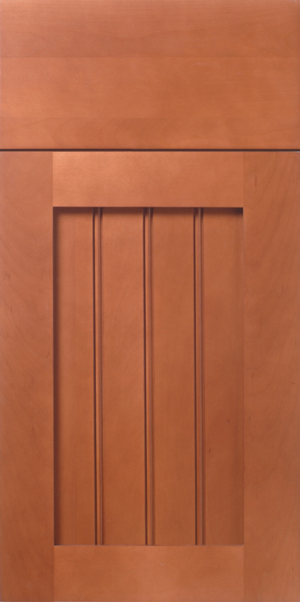 A S573 NORMAN cabinet door with vertical panel details.