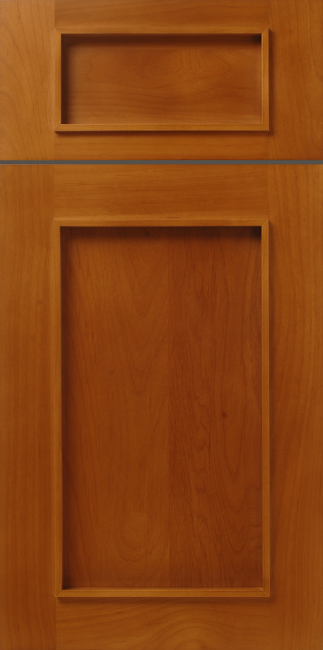 S614 BRUSHTON cabinet doors with a smaller drawer panel above a larger door panel.