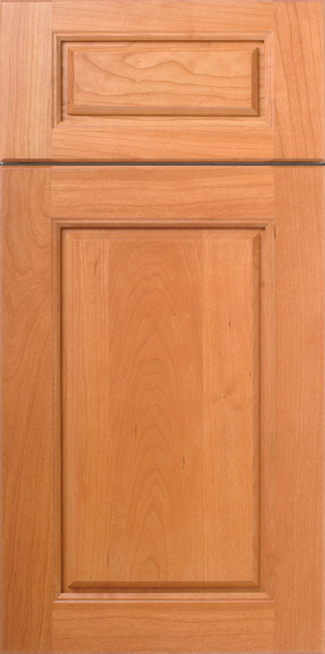 Close-up of a S630 ALLIANCE cabinet door with raised panel design.