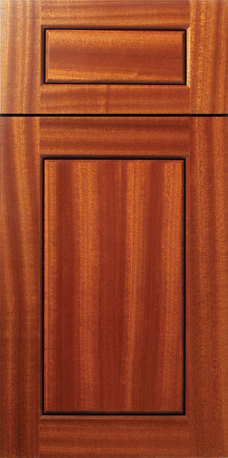 S351 LODO wooden door with raised panels and wood grain texture.