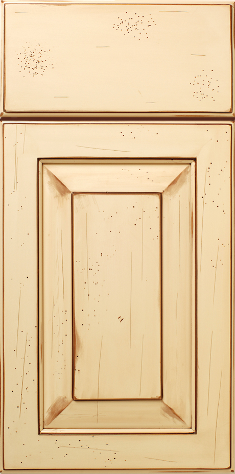 A S419 LOYOLA painting of a minimalist representation of a door.