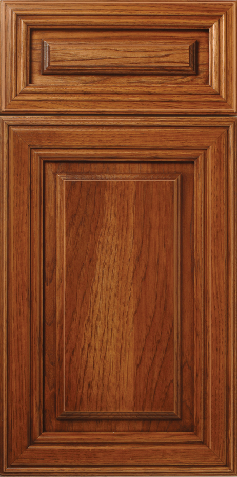 S438 PORTOLA panel door with ornate frame design.