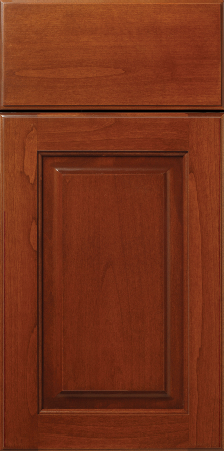 Wooden S446 LA CROSSE cabinet door with a raised panel design.