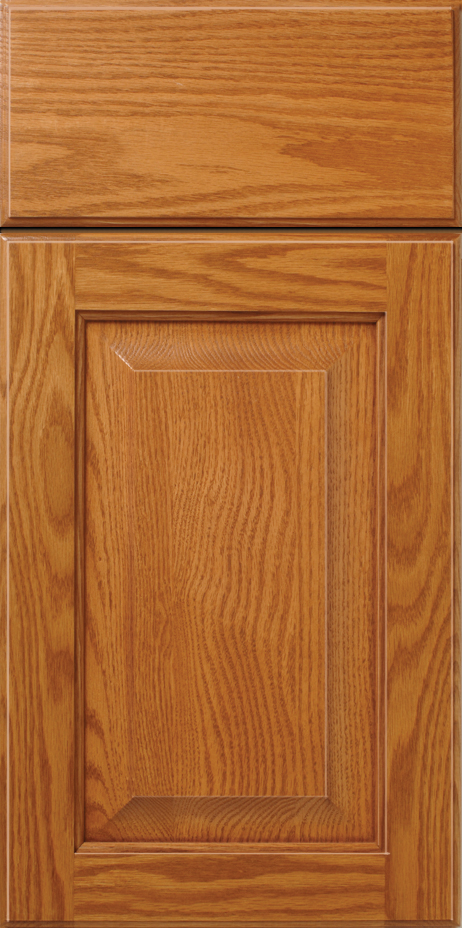 S447 GLEN HAVEN cabinet door with a prominent grain pattern and a drawer front above it.