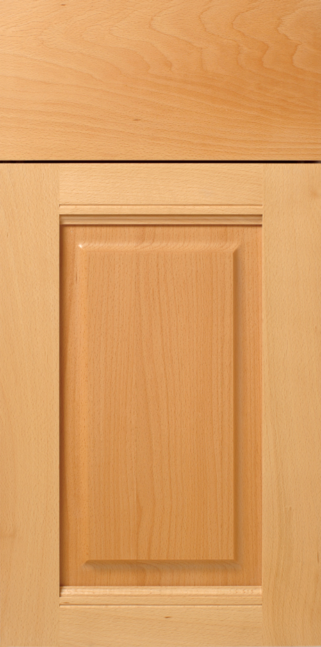 A close-up of a S459 JOPLIN cabinet door with a recessed panel design.