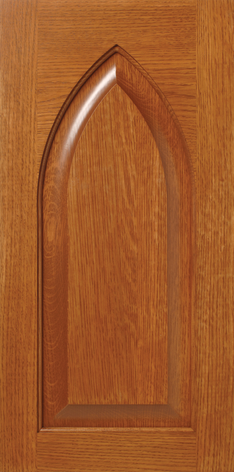 S469 REGAL door with an arched panel design.