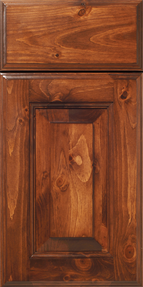 Elegant wooden S520 BABYLON door with rich grain patterns and a centered knob.