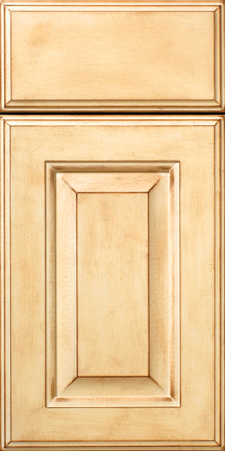 Close-up of a S522 ROSECLIFF cabinet door with a raised panel design.