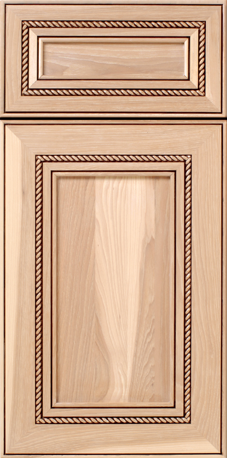 S140 BLISS cabinet door with a detailed frame and panel design.