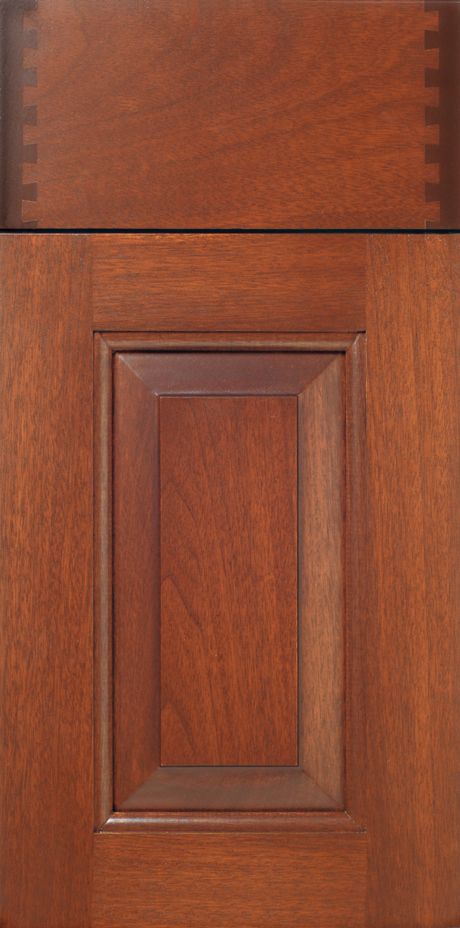 Close-up of a S156 ROCKINGTON cabinet door with detailed panel design.