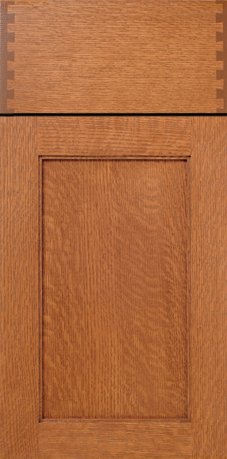 Close-up of a S179 SIMPLICITY cabinet door with panel detailing.