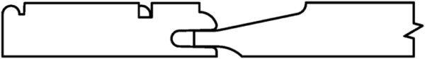 Line drawing of a S428 CLIFTON key and a keyhole.