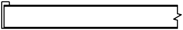 An outline of a S555 CRAWFORD showing an empty charge.