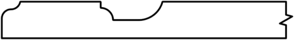 Outline of a S925 HENDERSON silhouette.