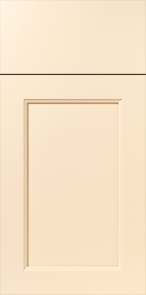 S152 LOWLAND cabinet door with a recessed panel design.