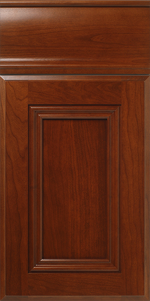 S274 DIVINE wooden cabinet door with decorative panel design.