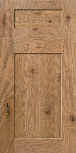 Close-up of a S277 HARVEST wooden door with natural grain patterns and knots.