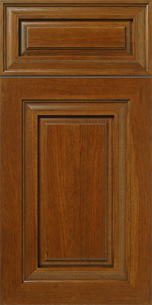 Wooden cabinet door with raised panels: S453 BEAUMONT