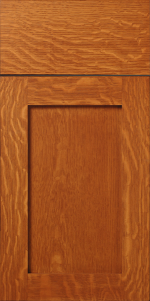 Close-up of a S543 INTEGRITY cabinet door with visible grain patterns.