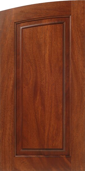 A close-up of a S638 WASHINGTON door with a raised panel design.