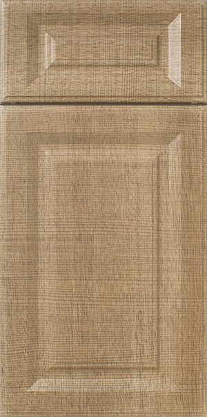 Textured S763 HARTWELL cabinet door with a raised panel design.