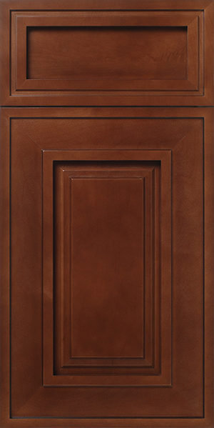 A S775 ASPECT cabinet door with raised panel design.