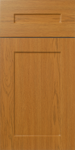 A S820 UNISON cabinet door with a horizontal handle.