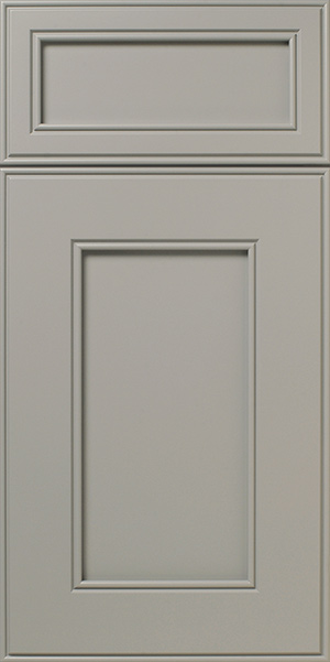 S830 RETREAT panel door with two recessed sections.