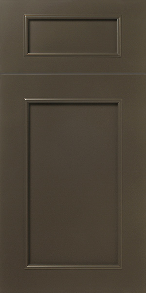 S834 ROCKAWAY panel door with two recessed rectangular panels.