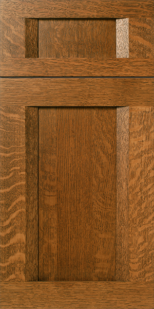 Close-up of a S872 RIDER cabinet door with visible wood grain and panel design.