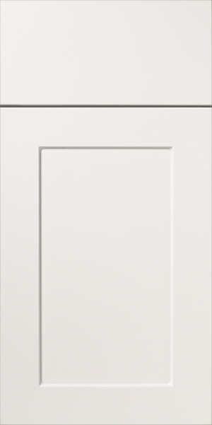 White wall with a S889 FAITH recessed square panel.