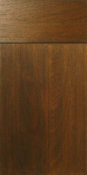 Close-up of a S893 WOODLAND cabinet door showcasing its wood grain texture and joinery.