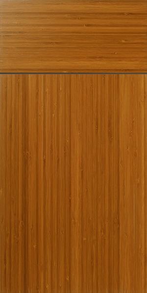 Vertical wooden panel door with visible grain and horizontal top panel S897 ASPIRE.