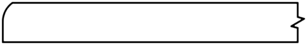 Empty S672 VASTO or coupon template with a dashed cutout line.